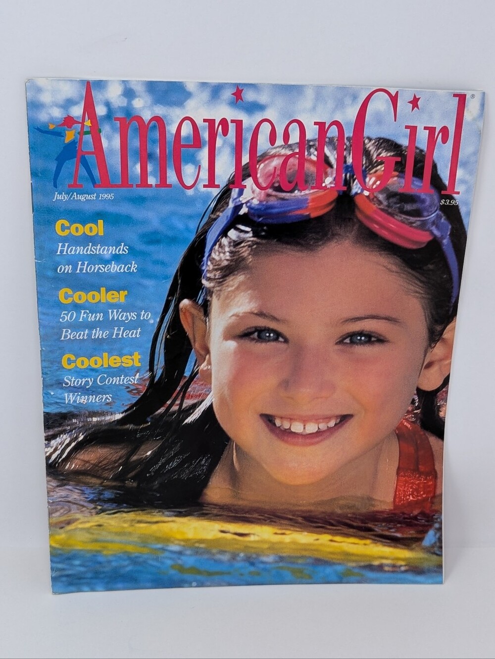 American Girl Magazine July August 1995 No Paper Doll Insert